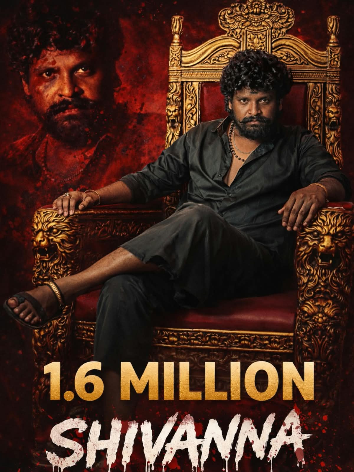 Shivanna 1.6M Milestone